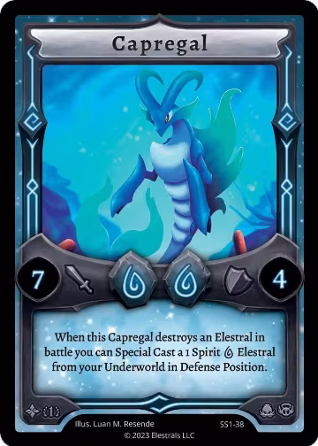 Capregal (SS1-38), Shattered Stars Chapter 1 [SS1] — Elestrals card price