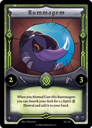 Rummagem (SS1-50), Shattered Stars Chapter 1 [SS1] — Elestrals card price