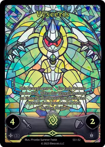 Vysceris (SS1-52), Shattered Stars Chapter 1 [SS1] — Elestrals card price