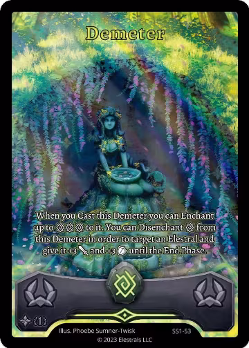Demeter (SS1-53), Shattered Stars Chapter 1 [SS1] — Elestrals card price