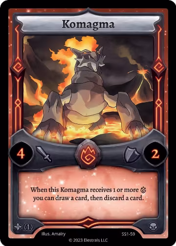 Komagma (SS1-59), Shattered Stars Chapter 1 [SS1] — Elestrals card price