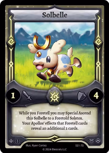 Solbelle (SS1-70), Shattered Stars Chapter 1 [SS1] — Elestrals card price