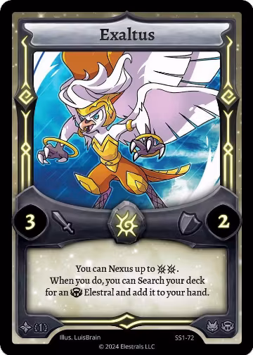 Exaltus (SS1-72), Shattered Stars Chapter 1 [SS1] — Elestrals card price