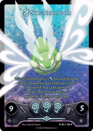 Stratomoth (Serialized) (/10), Shattered Stars Chapter 1 [SS1] — Elestrals card price