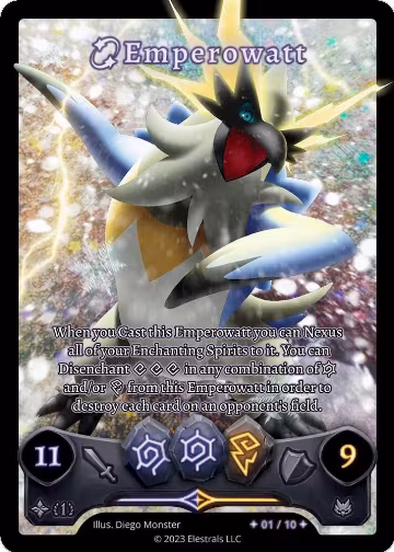 Emperowatt (Serialized) (/10) — card price
