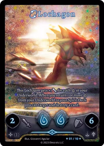 Lochagon (Serialized) (/10), Shattered Stars Chapter 1 [SS1] — Elestrals card price