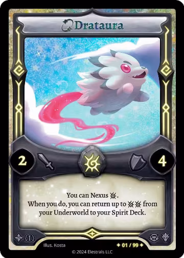 Drataura (Serialized) (/99), Shattered Stars Chapter 1 [SS1] — Elestrals card price