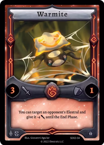 Warmite (SD02-04), Trifernal Starter Deck [Kickstarter Edition] — Elestrals card price