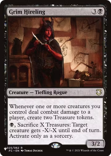 Grim Hireling (025/062), The List Reprints — Magic card price