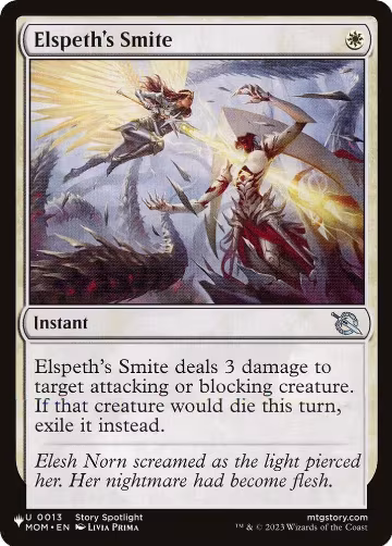 Elspeth's Smite (0013), The List Reprints — Magic card price
