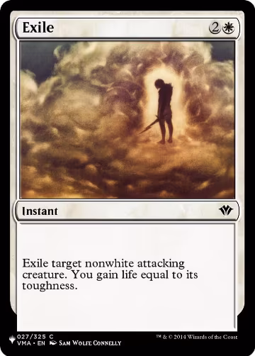 Exile (027/325), The List Reprints — Magic card price