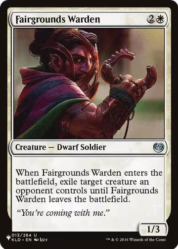 Fairgrounds Warden (013/264), The List Reprints — Magic card price