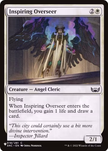 Inspiring Overseer (018/281), The List Reprints — Magic card price