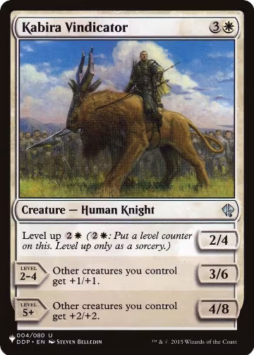 Kabira Vindicator (004/080), The List Reprints — Magic card price