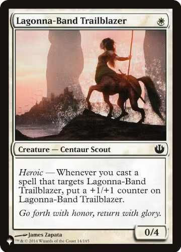Lagonna-Band Trailblazer (14/165), The List Reprints — Magic card price