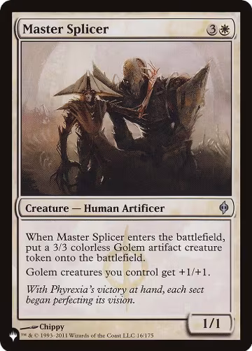 Master Splicer (16/175), The List Reprints — Magic card price