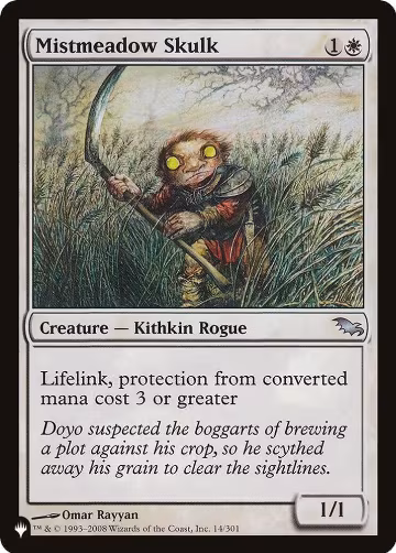Mistmeadow Skulk (14/301), The List Reprints — Magic card price