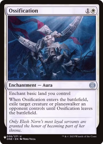 Ossification (026/271), The List Reprints — Magic card price