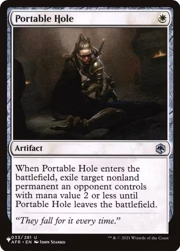 Portable Hole (033/281), The List Reprints — Magic card price