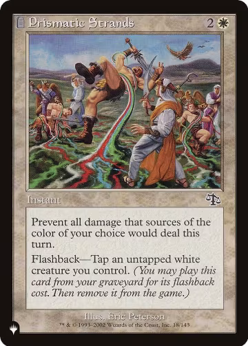Prismatic Strands (18/143), The List Reprints — Magic card price