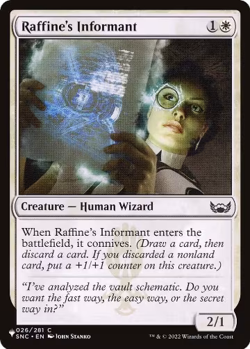 Raffine's Informant (026/281), The List Reprints — Magic card price
