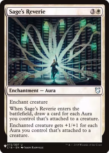Sage's Reverie (072/307), The List Reprints — Magic card price