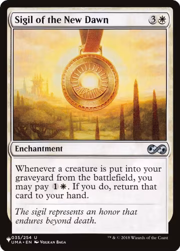 Sigil of the New Dawn (035/254), The List Reprints — Magic card price