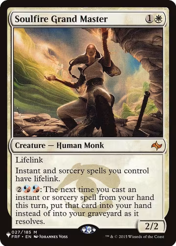 Soulfire Grand Master (027/185), The List Reprints — Magic card price