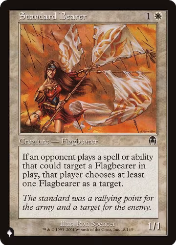 Standard Bearer (18/143), The List Reprints — Magic card price
