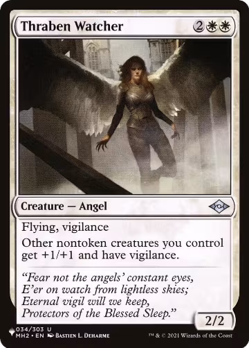Thraben Watcher (034/303), The List Reprints — Magic card price