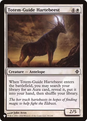 Totem-Guide Hartebeest (50/248), The List Reprints — Magic card price