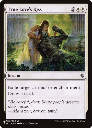 True Love's Kiss (034/269), The List Reprints — Magic card price
