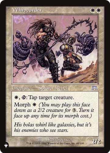 Whipcorder (60/350), The List Reprints — Magic card price
