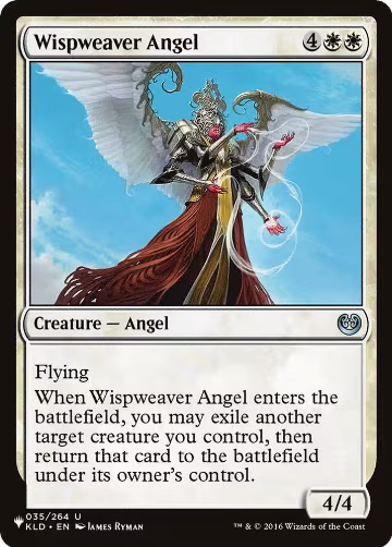 Wispweaver Angel (035/264), The List Reprints — Magic card price