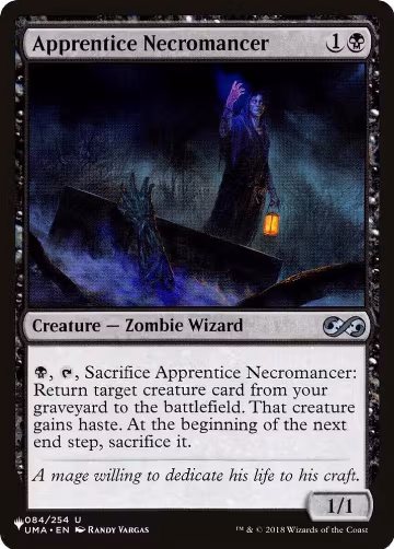 Apprentice Necromancer (084/254), The List Reprints — Magic card price