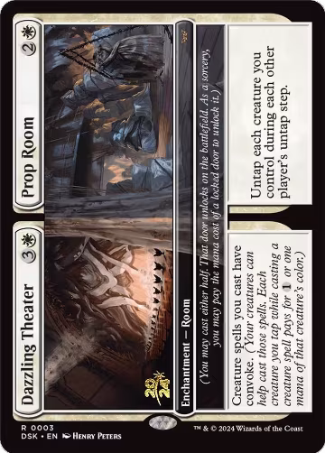 Dazzling Theater // Prop Room (3), Prerelease Cards — Magic card price