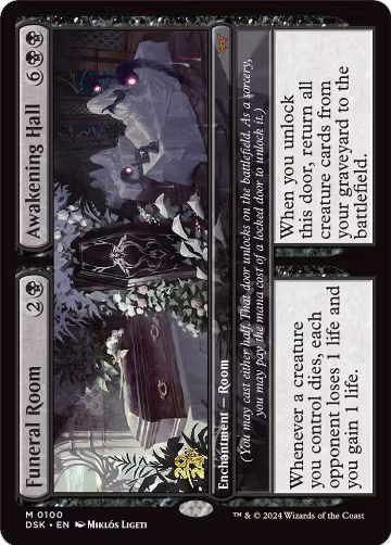 Funeral Room // Awakening Hall (100), Prerelease Cards — Magic card price