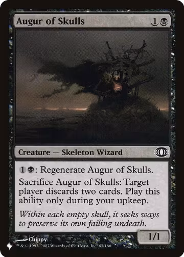 Augur of Skulls (63/180), The List Reprints — Magic card price