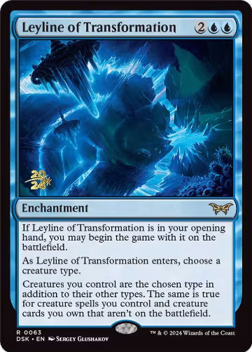 Leyline of Transformation (63), Prerelease Cards — Magic card price