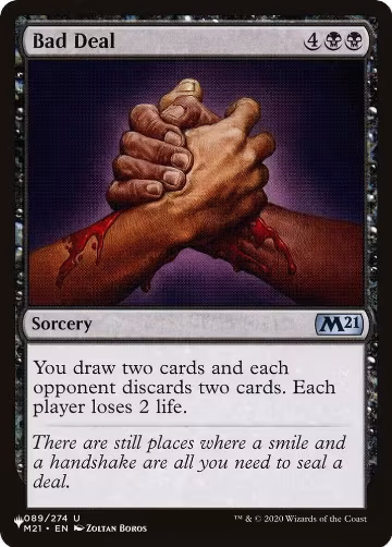Bad Deal (089/274), The List Reprints — Magic card price