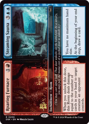 Roaring Furnace // Steaming Sauna (230), Prerelease Cards — Magic card price