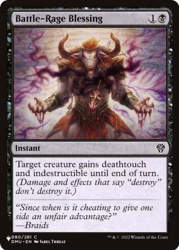 Battle-Rage Blessing (080/281), The List Reprints — Magic card price