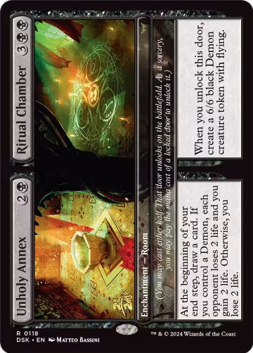 Unholy Annex // Ritual Chamber (118), Prerelease Cards — Magic card price