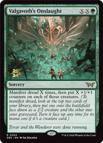 Valgavoth's Onslaught (204), Prerelease Cards — Magic card price