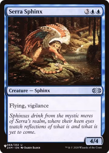 Serra Sphinx (068/332), The List Reprints — Magic card price