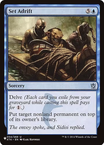 Set Adrift (054/269), The List Reprints — Magic card price