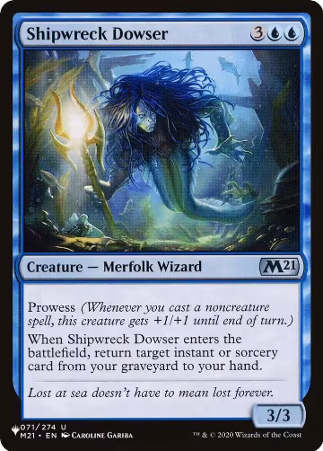 Shipwreck Dowser (071/274), The List Reprints — Magic card price