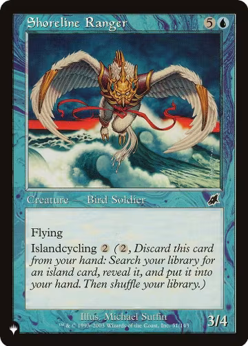 Shoreline Ranger (51/143), The List Reprints — Magic card price