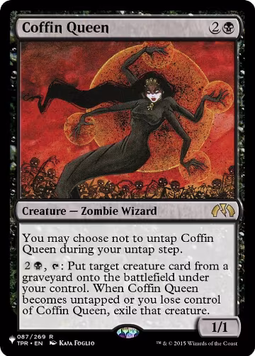 Coffin Queen (087/269), The List Reprints — Magic card price