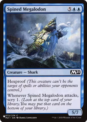 Spined Megalodon (072/274), The List Reprints — Magic card price
